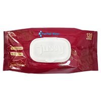 Servetele umede demachiante Jussy Purple, 120 buc