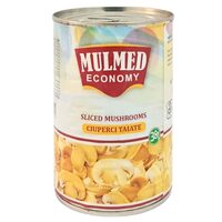 Conserva Ciuperci taiate Mulmed, 400g
