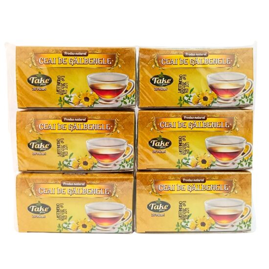 Ceai de gălbenele Take, 20 plicuri, 20g