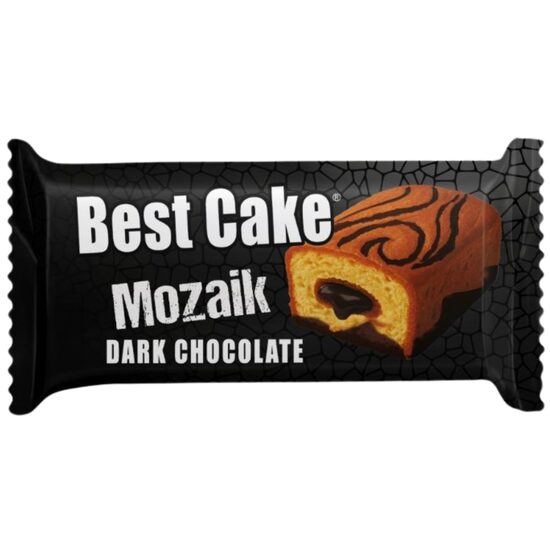 BEST Cake Mozaik Kek cu ciocolată neagră 40g