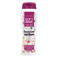 Gel de dus cu ingrediente naturale, aroma de Iasomie si Flori de Mar, Cosmaline Soft Wave, 400ml