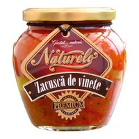 Zacuscă de Vinete Naturelo 314ml – Gust Tradițional Românesc, Natural și Aromat