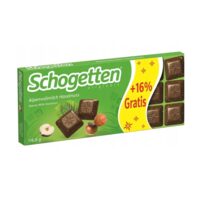 Ciocolata cu lapte Schogetten cu alune, 116,6g