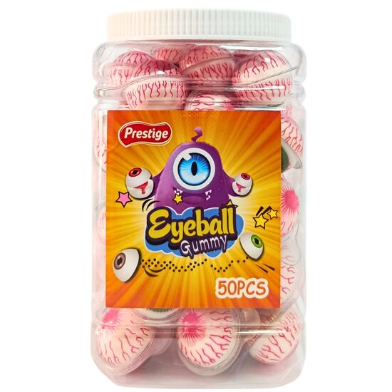 Jeleu cu aroma de fructe in forma de ochi Prestige 10g