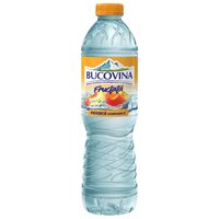Apa plata cu aroma piersica Bucovina 1.5L, SGR