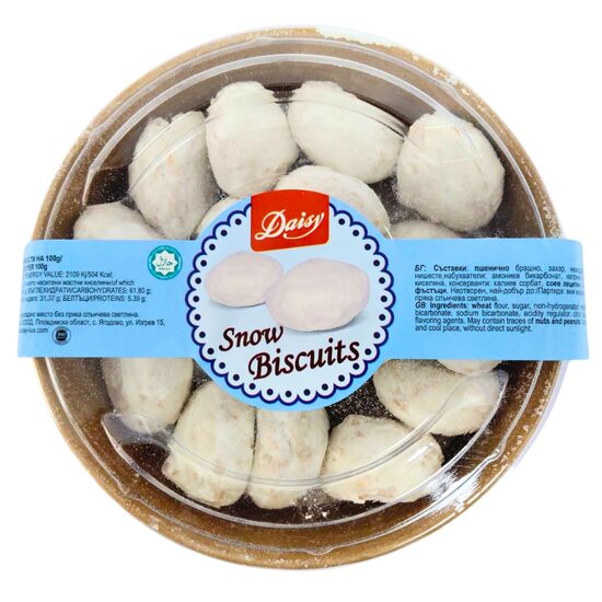 Biscuiți Daisy Retro Collection „Fulg de Nea” Daisy, 200g