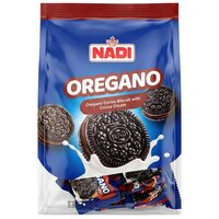 Biscuiți Nadi Oregano cu cacao și cremă de cacao, 220g