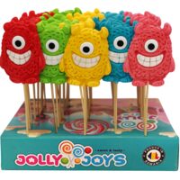 JOLLY JOYS Acadele Happy Monster 40g – Acadele Colorate pentru Copii