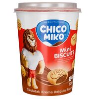 Mini biscuiti cu umplutura de ciocolata Chico Miko 125g