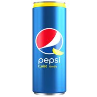 Bautura racoritoare carbogazoasa cu suc de lamaie Pepsi-Cola, 330ml, doza, SGR