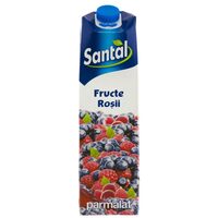 Santal Fructe Roșii 1L Cutie – Suc cu Mix Delicios de Fructe Roșii