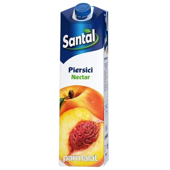 Santal Piersici Nectar 1L Cutie – Nectar de Piersici Catifelat și Aromat