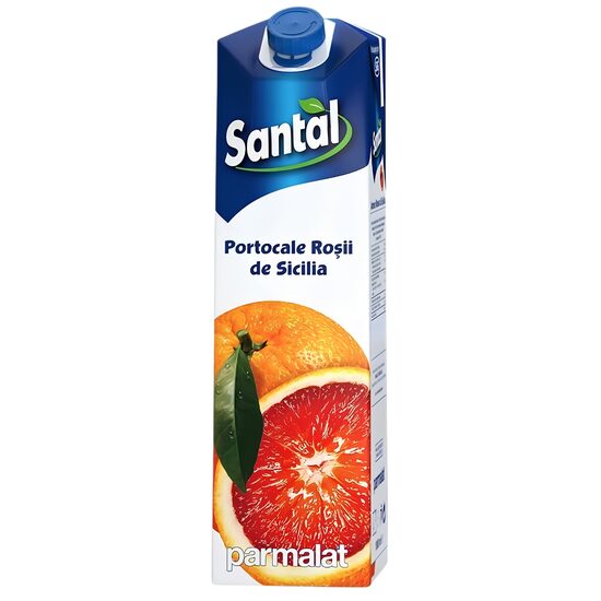 Santal Portocale Roșii 1L Cutie – Băutură racoritoare cu Portocale Roșii