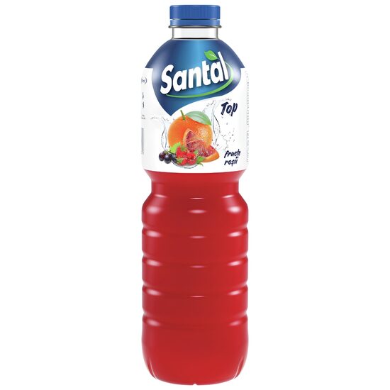 Santal Top Fructe Roșii 1.5L Sticlă – Gust Intens de Fructe Roșii, SGR