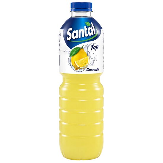 Santal Top Limonadă 1.5L Sticlă – Limonadă Răcoritoare pentru Zile de Vară, SGR 
