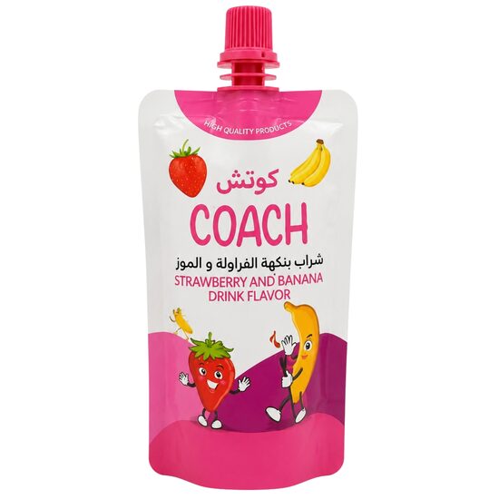 Suc plic Coach Capsuni & Banana 85ml 