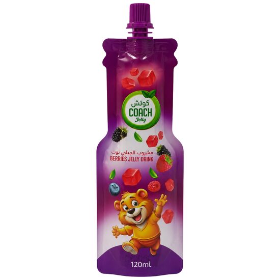 COACH Băutură Jeleu cu aromă de zmeura 120ML 