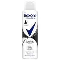 Deodorant antiperspirant spray Rexona Invisible Black&White, 150 ml