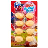 Guma de mestecat cu aroma de fructe, Bonfire Egg Bubble Chewing Gum, 12g