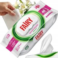 Servetele umede Fairy Lilyum 100 buc, antibacteriene, cu bicarbonat de sodiu, pentru suprafete