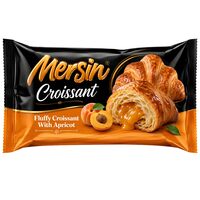 MERSIN Croissant cu crema de caise, 80g