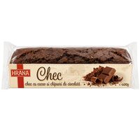 Chec cu cacao și fulgi de ciocolată Hrana, 600g