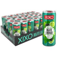 Bautura racoritoare carbogazoasa  XIXO Mojito Lemonade, doza, 250ml, SGR
