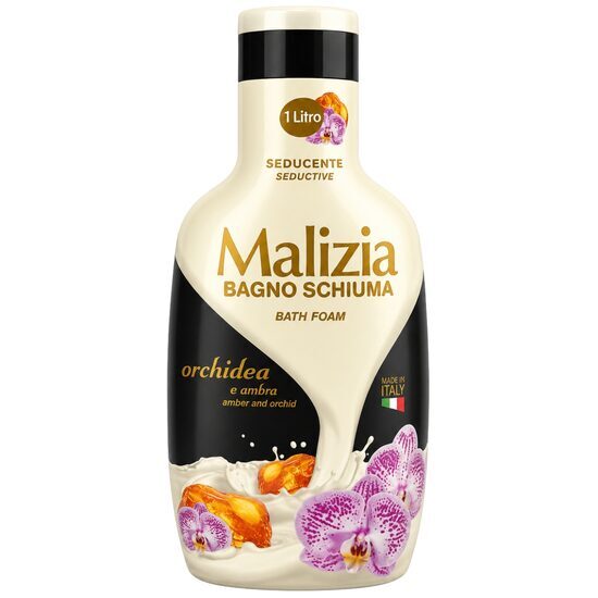 Gel de dus, Malizia, Argan, vanilie si orhidee, 1000 ml