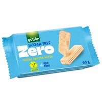 Napolitane cu vanilie (fara zahar, vegane) 60g - Gullon ZERO