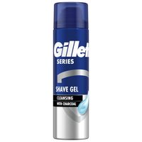 Gel de ras cu charcoal, Gillette Series Cleansing, 200 ml
