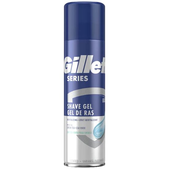 Gel de ras revitalizant cu ceai verde Series, 200 ml, Gillette
