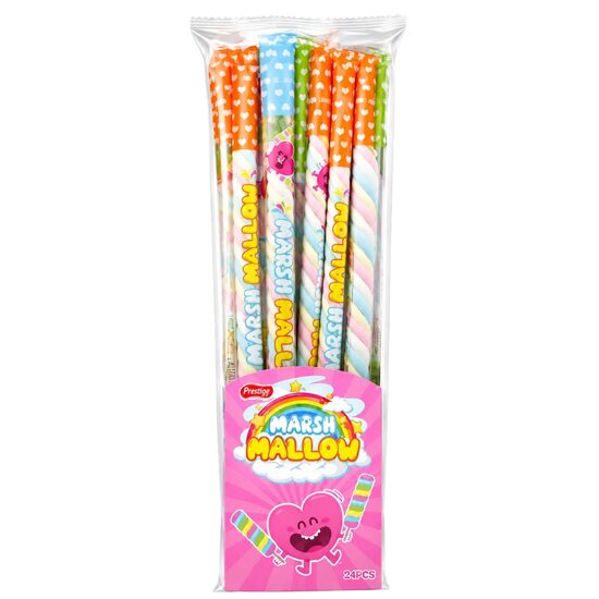 Long Twist Marshmallow, 18 g