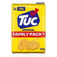 Tuc Biscuiti sarati Original Family Pack 3 x 100g